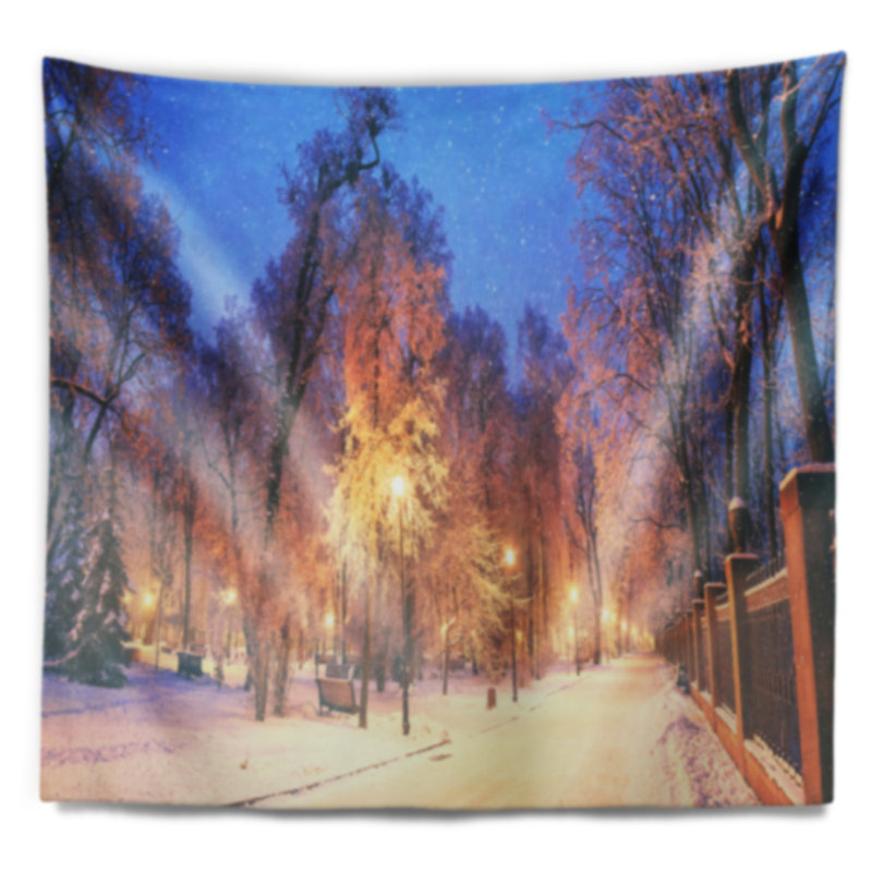 Tapisserie vue large du jardin de mariinsky Landscape, H 50 po x l 60 po