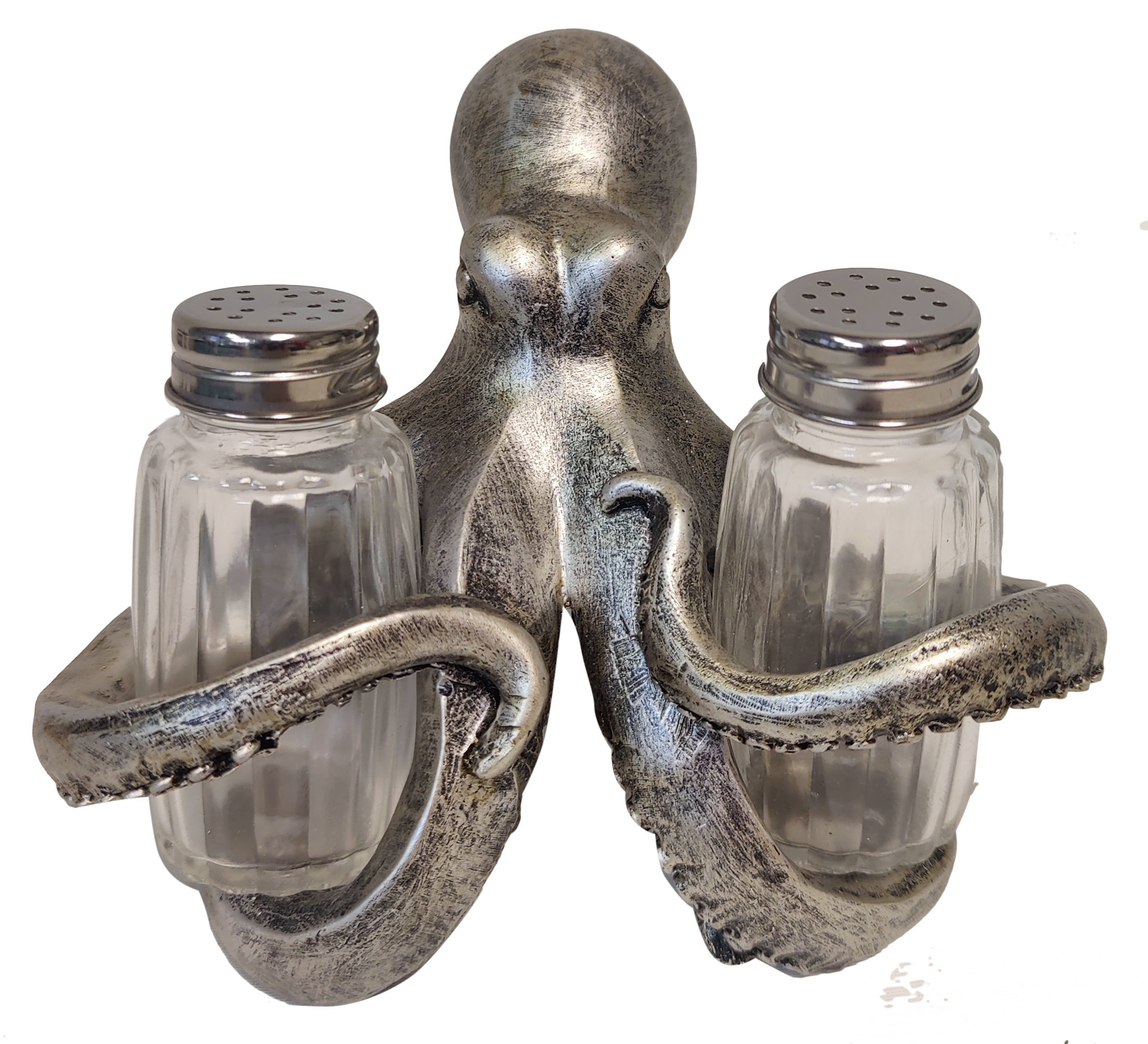 De Leon Collections Polyresin Decorative Faux Metal Deep Sea Octopus