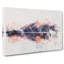 Mountain Sunshine in Canada Watercolour - Wrapped Canvas-56662646