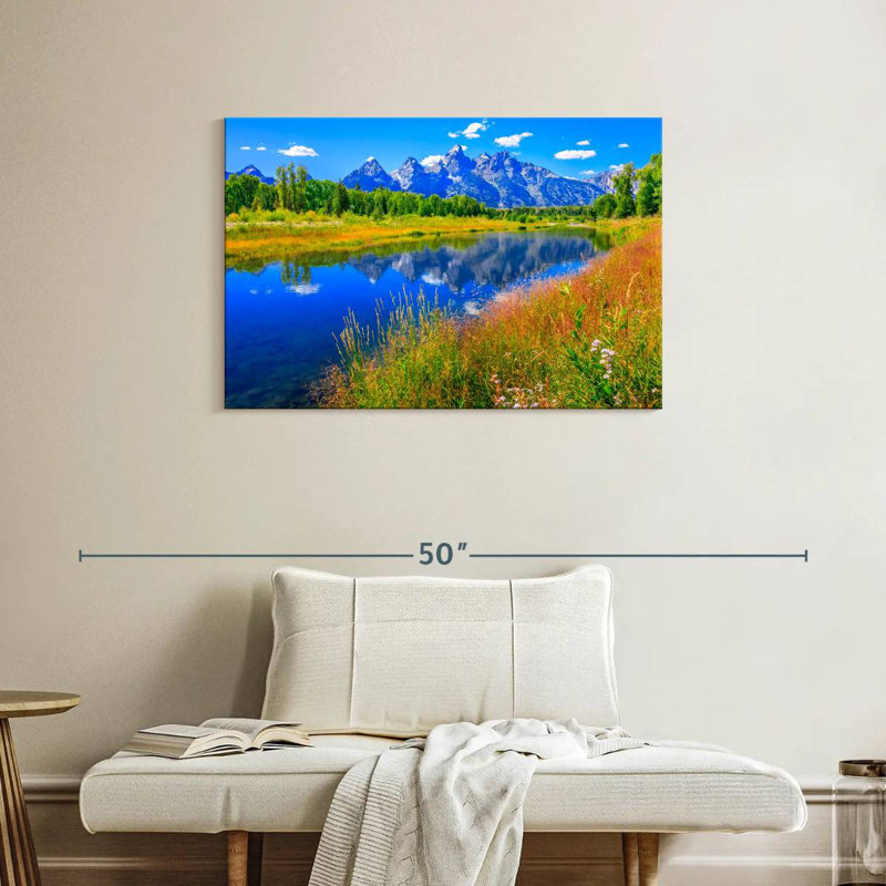 Grand Tetons pittoresque d'Alvord, H 24 po x l 36 po