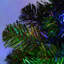 6.89' H Lighted Artificial Spruce Christmas Tree