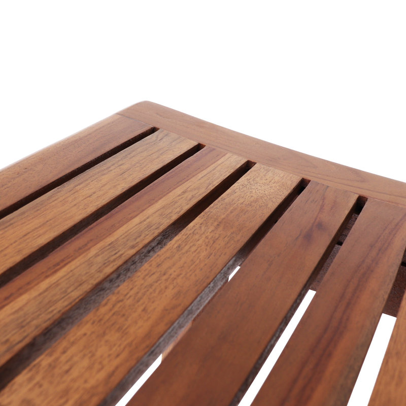 Cymphonique 20'' W Teak Shower Bench