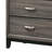 6-Drawer Dresser With Mirror Grey Oak