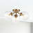 Learco Glass Semi Flush Mount-743322901