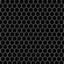Metro 1" Hex Matte Black 10-1/4" x 11-7/8" Porcelain Mosaic Tile