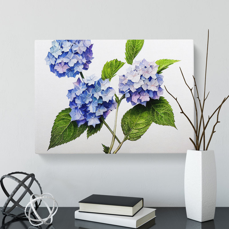 Hydrangea Vol.1 - Wrapped Canvas Print, 35cm H x 50cm W x 3cm D