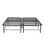 Metal Platform Bed Base - Queen Size Mattress Foundation Bed Frame-1178050608