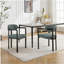 Ensemble de 2 chaises de salle à manger modernes, rembourrées Boucle-1834478091