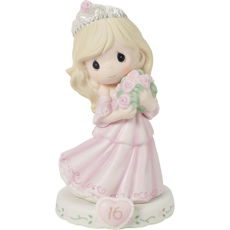 Figurine 5,91 pouces Precious Moments, Jaune