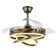 Heighton 36'' Retractable LED Ceiling Fan with Remote and Light Kit DC Motor 6 Speeds