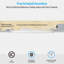 18W 8 Inch LED Recessed Lighting with Junction Box, 4000K Cool White, 5%-100% Dimmable