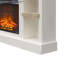 Winston Electric Fireplace Mantel with Built-in Bookshelves-99323804