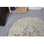 Petit tapis 3,7 x 3,8 pi, tapis oriental, tapis tissé à la main, tapis vert moderne, tapis rétro, tapis turc