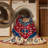 Machine Washable Tabriz Red Area Rug-1280749643