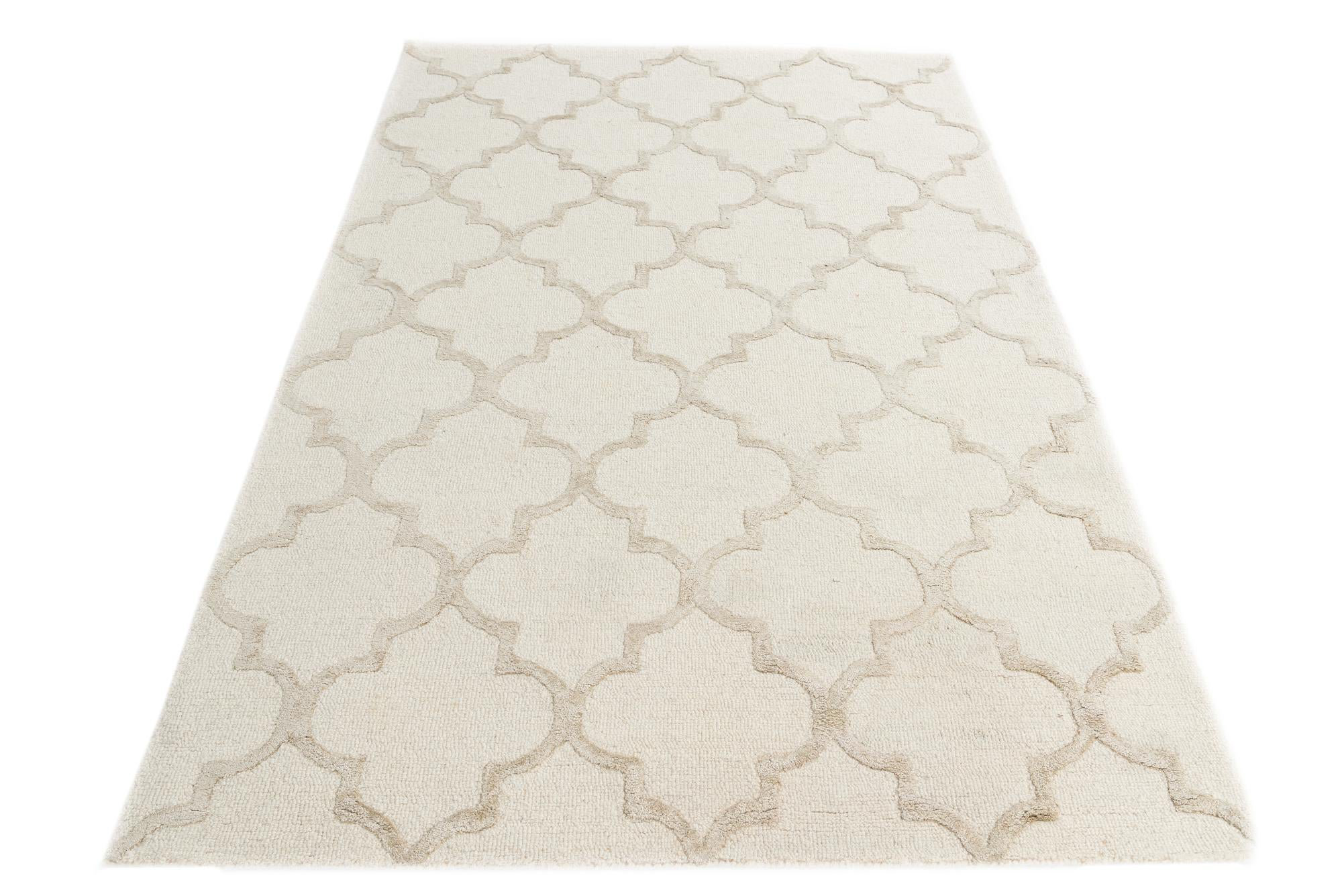 Isabelline Ohare Ivory Rug | Wayfair