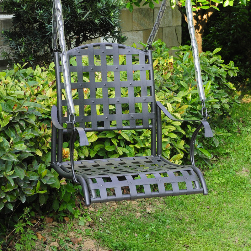Arifa Porch Swing, Antique Black