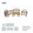 4 Piece Outdoor  Seating Group With Cushions