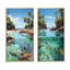 «Caribbean Caribbean Dreamscape» - 2 pièces-1669994145-1669994158