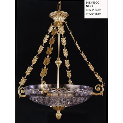 Desjardins 4 - Light Bowl Pendant