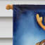Drapeau de Noël maison de renne-112702250