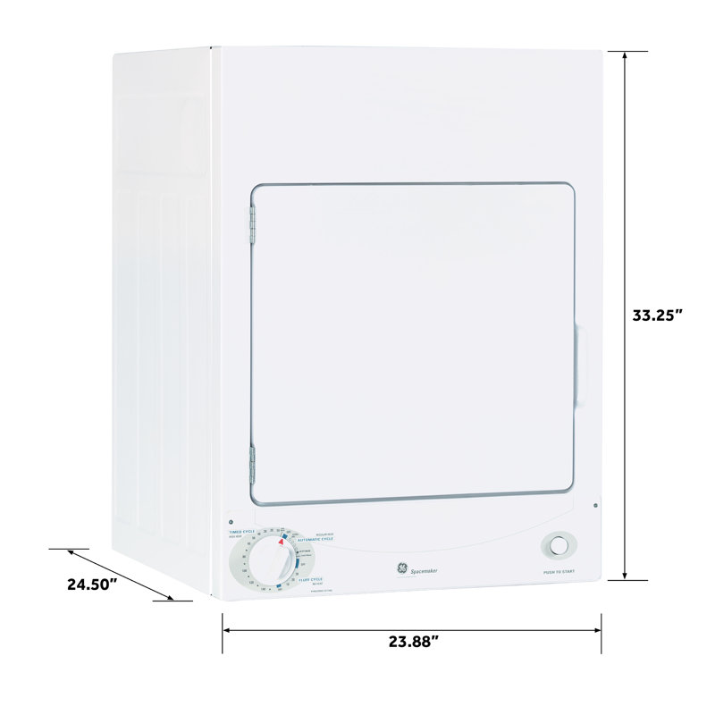 Spacemaker® 3.6 cu. ft. Electric Dryer
