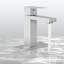 Robinet pour salle de bain à poignée simple à arc bas et monocommande Waterfall-100210719-100210718