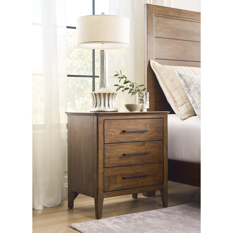 KEITHON THREE DRAWER NIGHTSTAND