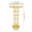 Gold Metal Top Flower Display Stand