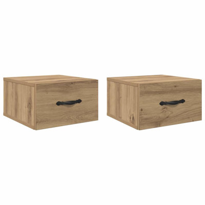 35cm W Manufactured Wood Bedside Table