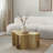 Iron Solid Coffee Table-89201202
