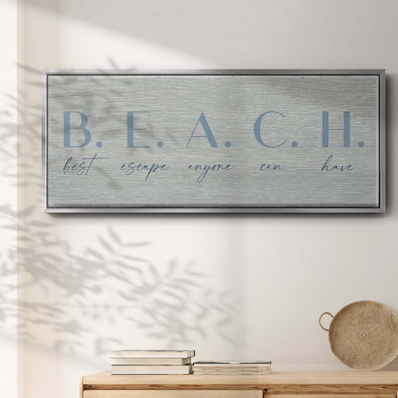 Best Escape- Framed Canvas