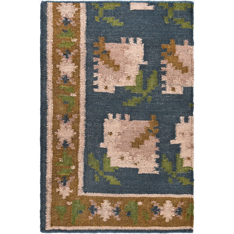 Patricia Rodi x Livabliss Otis Rug, Navy, Pink,Brown, Green, Rectangle 200 x 275 cm