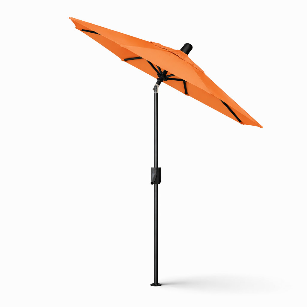 Natalie 6.2' Umbrella, Antique Bronze, Canvas Tuscan