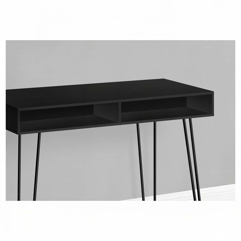 Bureau d'ordinateur personnel, Noir / Noir