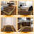 Easy Care Non-Slip Border Design Area Rug For Living Room, Hallway Rug-1329453264