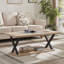 Table basse avec tablette de rangement Arether-1985374646
