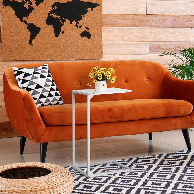 C-SHAPED TABLE, TV TRAY SET 2-PIECE SET