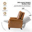 Fauteuil inclinable en cuir véritable l 32 po Andrena-2028051134