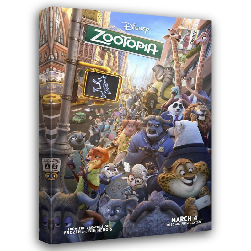 Zootopia, H 24 po x l 16 po