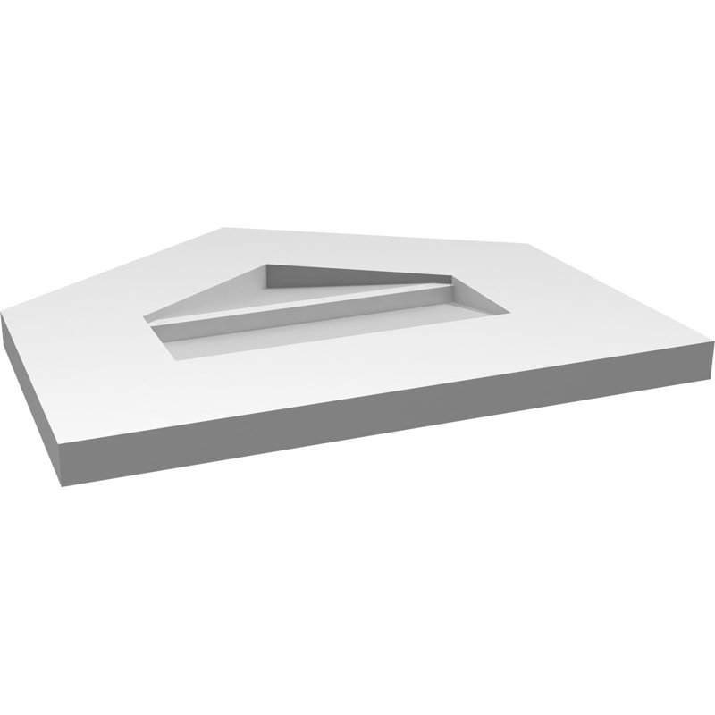 Ventilateur à pignon en uréthane non-fonctionnel Signature, H 14 po x l 16 po x P 1 po