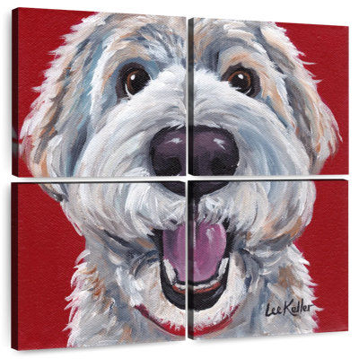 Doodle Brampt expressif doré
