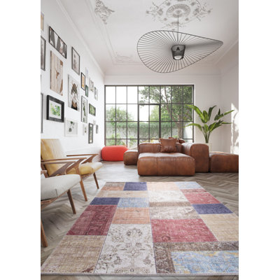 Madeline Patchwork Area Rug