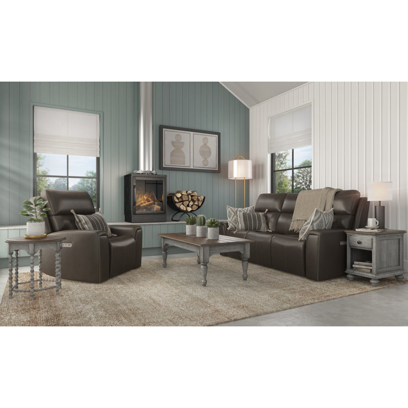 Jarvis Power Reclining Sofa With Power Headrests