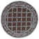 Hollander Hand-Hooked Wool Brown Area Rug