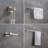 Cubic 5 - Piece Bathroom Hardware Set-58850952