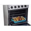 Prestige 23.5" 4 element 2.3 cu. ft. Freestanding Electric Glass Top Range with Convection Oven