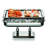 Elevated Rectangular Seafood Presentation With Stand   L: 20-3/4" W: 12-2/3"