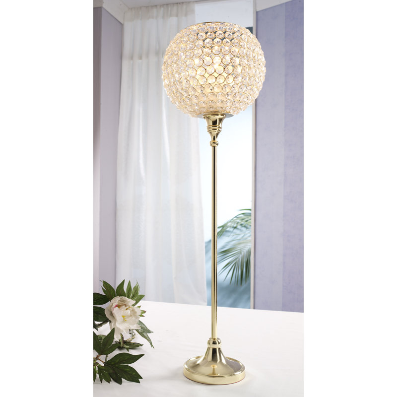 Bamman Candlestick, Gold, 55cm H x 17cm W x 17cm D