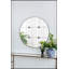 Miroir mural rond en verre antique D36