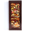 30" Busy Day Rural View 3D Inlay Work Natural Color on Wood Panel - Handcrafted Traditional Indian Folk Art Village Life Wall Decor